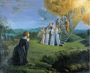 wizja św. Anieli (św. Urszula wstępuje z towarzyszkami do nieba)
